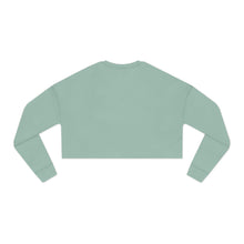 Load image into Gallery viewer, Women's Cropped Sweatshirt - "Cat Mom"