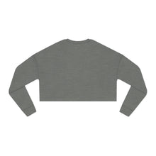 Load image into Gallery viewer, Women's Cropped Sweatshirt - "Cat Mom"