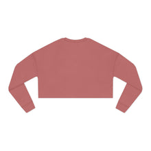 Load image into Gallery viewer, Women's Cropped Sweatshirt - "Cat Mom"