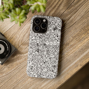 Magnetic Phone Case - "Doodles"