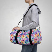 Load image into Gallery viewer, Duffel Bag - &quot;Petals &amp; Paths&quot;
