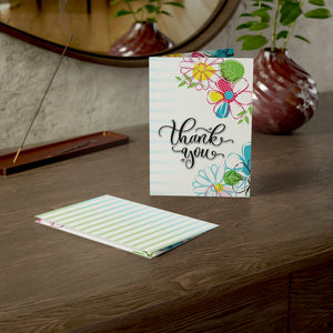 Greeting Card - "Floral Gratitude"