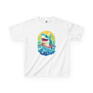 Kids Heavy Cotton T-shirt - "Fin-tastic Fun"