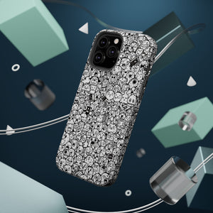 Magnetic Phone Case - "Doodles"