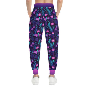 Women's Athletic Joggers - "Floral"