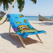 Load image into Gallery viewer, CruisingDucks Gear - Beach Towel - &quot;Underwater Waddles&quot;
