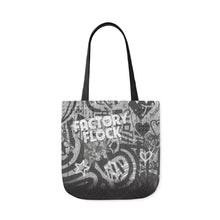 Load image into Gallery viewer, Canvas Tote Bag - &quot;CRUISINGDUCKS&quot; Graffiti
