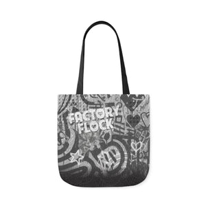 Canvas Tote Bag - "CRUISINGDUCKS" Graffiti