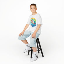 Load image into Gallery viewer, Kids Heavy Cotton T-shirt - &quot;Fin-tastic Fun&quot;
