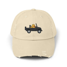 Load image into Gallery viewer, Distressed Cap - &quot;Gear Up&quot; (Jeep Duck)
