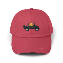 Load image into Gallery viewer, Distressed Cap - &quot;Gear Up&quot; (Jeep Duck)
