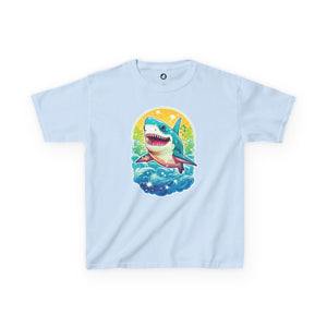 Kids Heavy Cotton T-shirt - "Fin-tastic Fun"