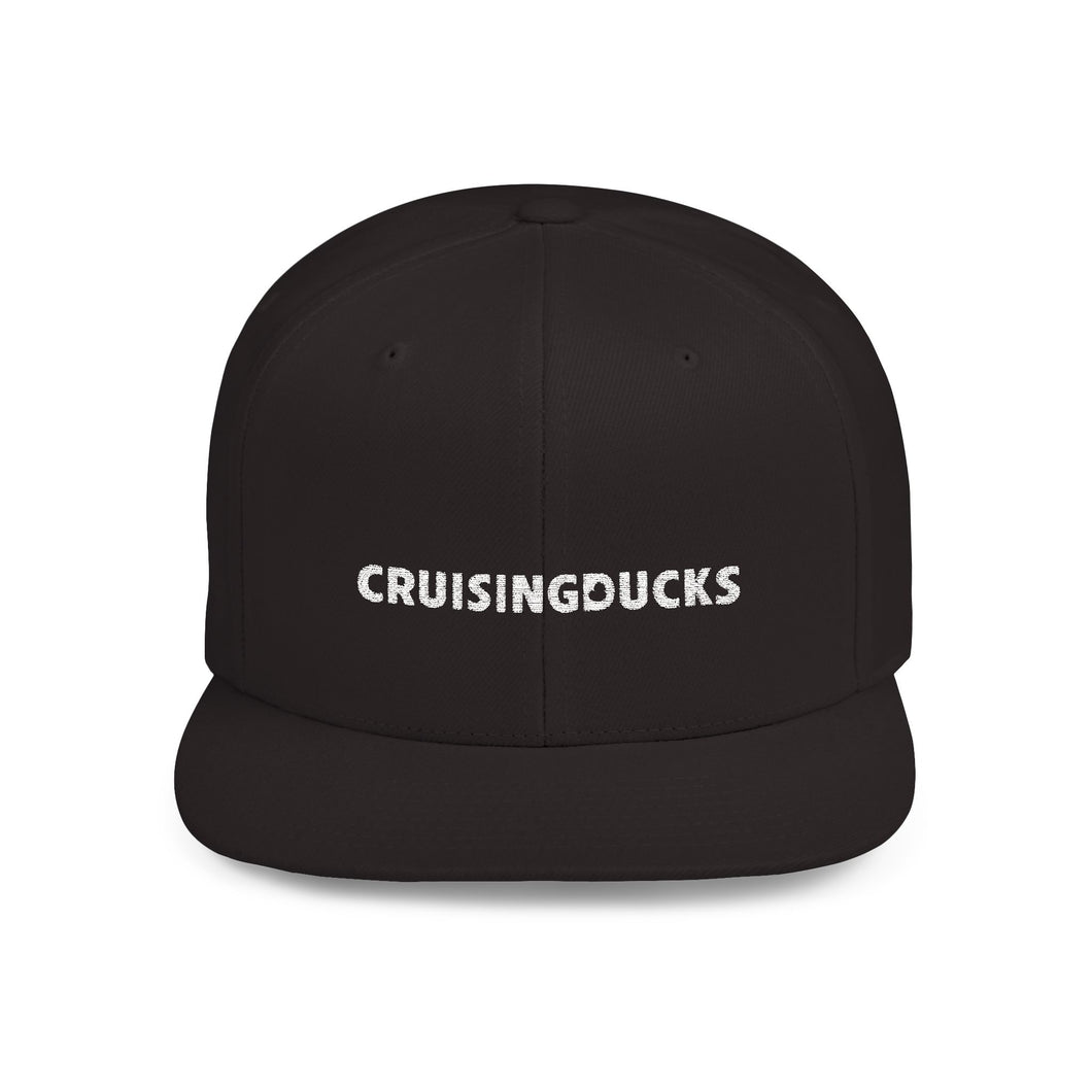 CruisingDucks Gear - Flat Bill Snapback - 