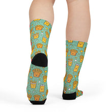 Load image into Gallery viewer, Crew Socks - &quot;Snack Attack&quot;
