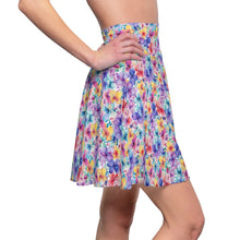 Load image into Gallery viewer, Women&#39;s Skater Skirt - &quot;Petals in Motion&quot;
