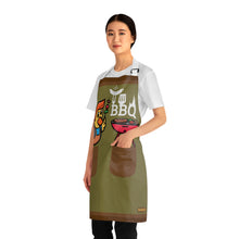 Load image into Gallery viewer, CruisingDucks Gear - Kitchen Apron with Pockets - &quot;Quack &amp; Grill&quot;
