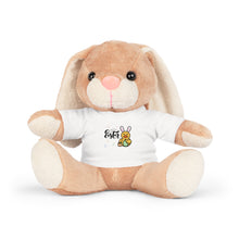 Load image into Gallery viewer, CruisingDucks Gear - Plush Easter Bunny with T-Shirt - &quot;Hop &amp; Quack&quot;
