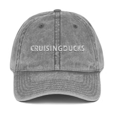 Load image into Gallery viewer, CruisingDucks Gear - Vintage Cap - &quot;Vintage Quack&quot;
