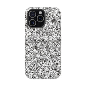 Magnetic Phone Case - "Doodles"