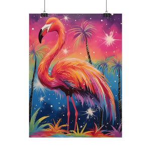 Poster - "Flamingo Vibes"