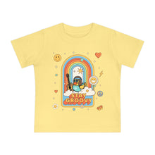 Load image into Gallery viewer, Baby Short Sleeve T-Shirt - &quot;Peace, Love &amp; Waddles&quot;
