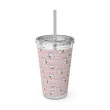 Load image into Gallery viewer, Acrylic Cup with Straw (16oz) - &quot;Hop into Hydration&quot;
