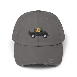 Distressed Cap - "Gear Up" (Jeep Duck)