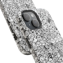 Load image into Gallery viewer, Magnetic Phone Case - &quot;Doodles&quot;
