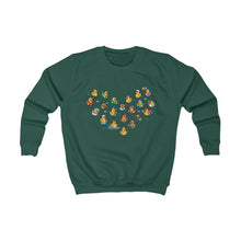 Load image into Gallery viewer, CruisingDucks Gear - Kids Sweatshirt - &quot;Heart Full of Quacks&quot;

