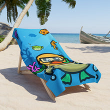 Load image into Gallery viewer, CruisingDucks Gear - Beach Towel - &quot;Underwater Waddles&quot;
