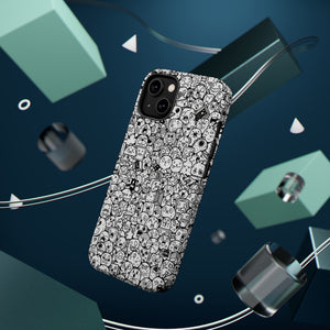 Magnetic Phone Case - "Doodles"