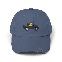 Load image into Gallery viewer, Distressed Cap - &quot;Gear Up&quot; (Jeep Duck)
