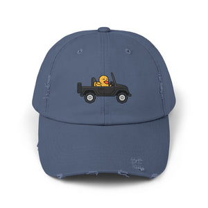 Distressed Cap - "Gear Up" (Jeep Duck)