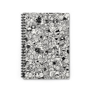 Spiral Notebook - "Write, Doodle, Repeat!"