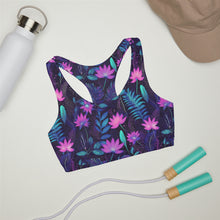 Load image into Gallery viewer, Girls&#39; Double Lined Seamless Sports Bra - &quot;Floral&quot;
