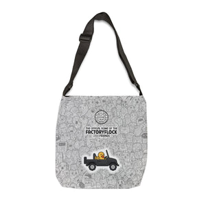 Adjustable Tote Bag - "Jeep Duck"