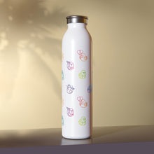 Load image into Gallery viewer, Slim Water Bottle - &quot;Duck Parade&quot;
