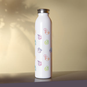 Slim Water Bottle - "Duck Parade"