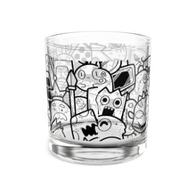 Load image into Gallery viewer, Rocks Glass (10oz/1 piece) - &quot;Doodles&quot;
