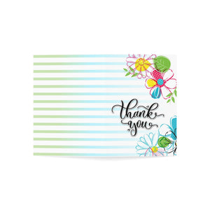 Greeting Card - "Floral Gratitude"