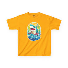 Load image into Gallery viewer, Kids Heavy Cotton T-shirt - &quot;Fin-tastic Fun&quot;
