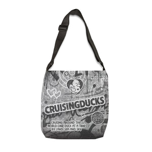 Adjustable Tote Bag - "CRUISINGDUCKS"