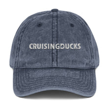 Load image into Gallery viewer, CruisingDucks Gear - Vintage Cap - &quot;Vintage Quack&quot;
