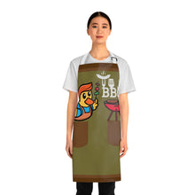 Load image into Gallery viewer, CruisingDucks Gear - Kitchen Apron with Pockets - &quot;Quack &amp; Grill&quot;
