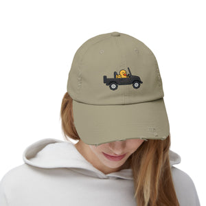 Distressed Cap - "Gear Up" (Jeep Duck)