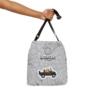 Adjustable Tote Bag - "Jeep Duck"