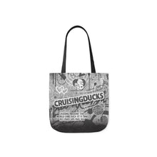 Load image into Gallery viewer, Canvas Tote Bag - &quot;CRUISINGDUCKS&quot; Graffiti
