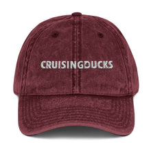 Load image into Gallery viewer, CruisingDucks Gear - Vintage Cap - &quot;Vintage Quack&quot;
