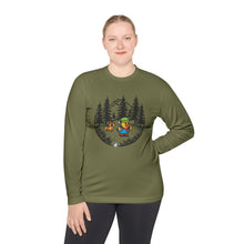 Load image into Gallery viewer, Unisex Lightweight Long Sleeve Tee - &quot;Frosty Feathers, Wild Adventures&quot;
