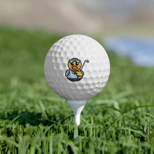 Golf Balls, 6pcs - "Quack and Swing"